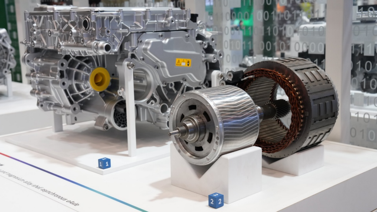 Sistem Penggerak Listrik Penuh Tumpukan, Integrasi Efisien – Bagian Elektrifikasi UAES di Pameran Mobil Beijing