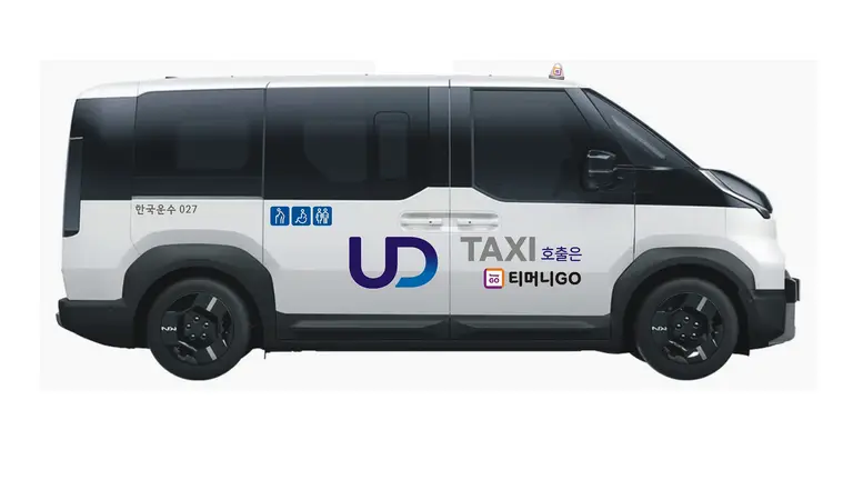 Taksi UD Seoul berbasis Kia PV5 WAV